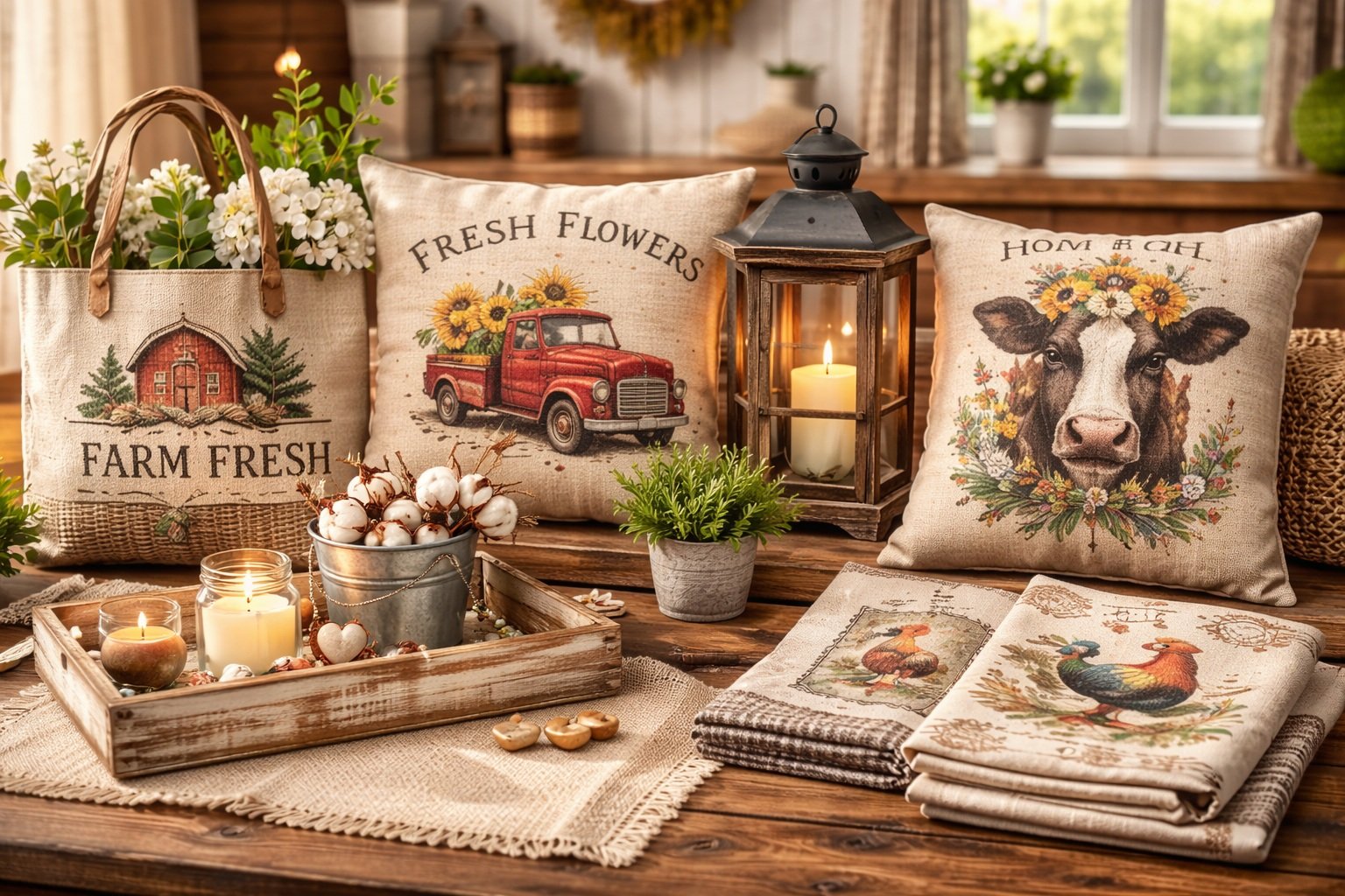 Farmhouse stilinde el sanatları