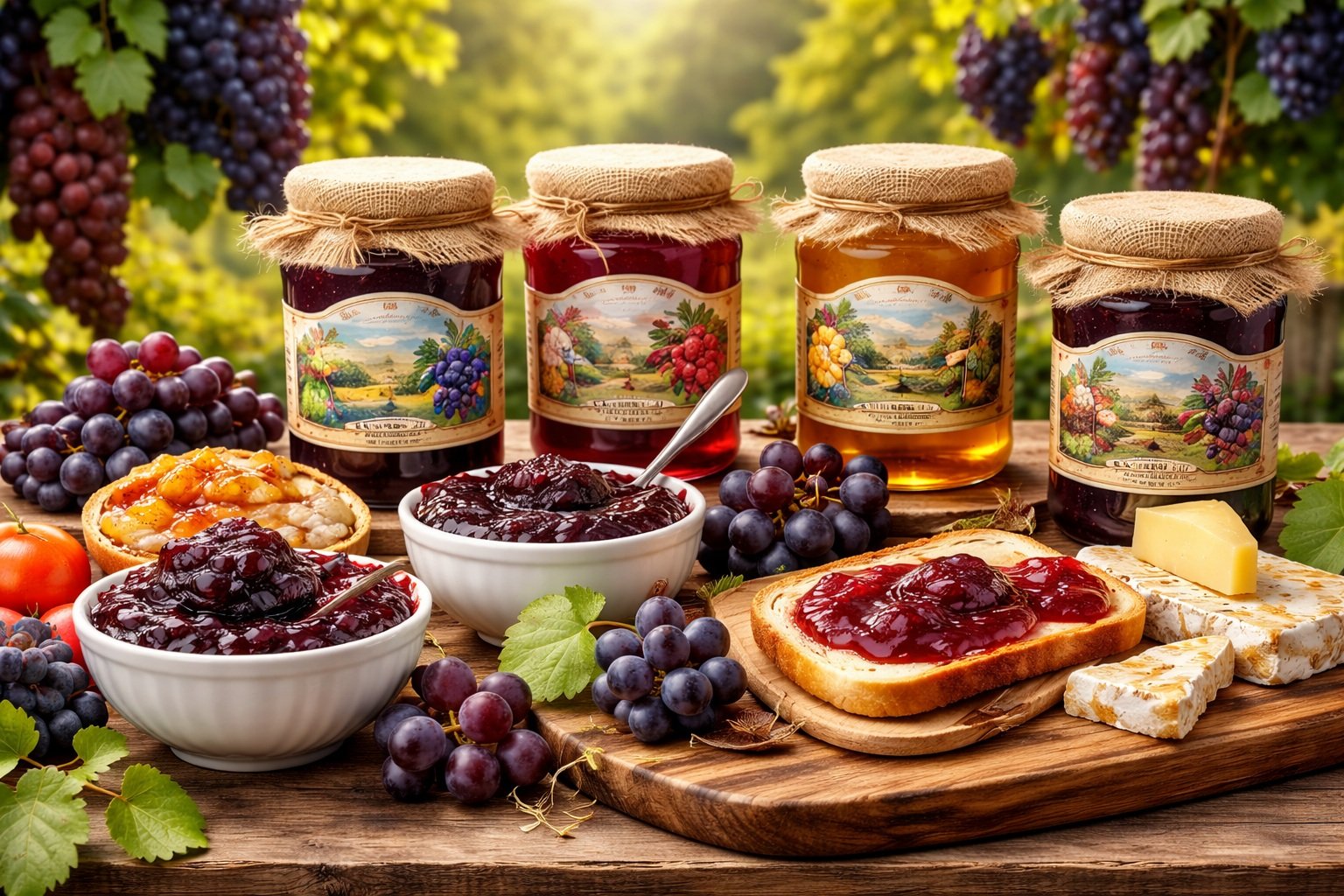 Local Vineyard jöleleri