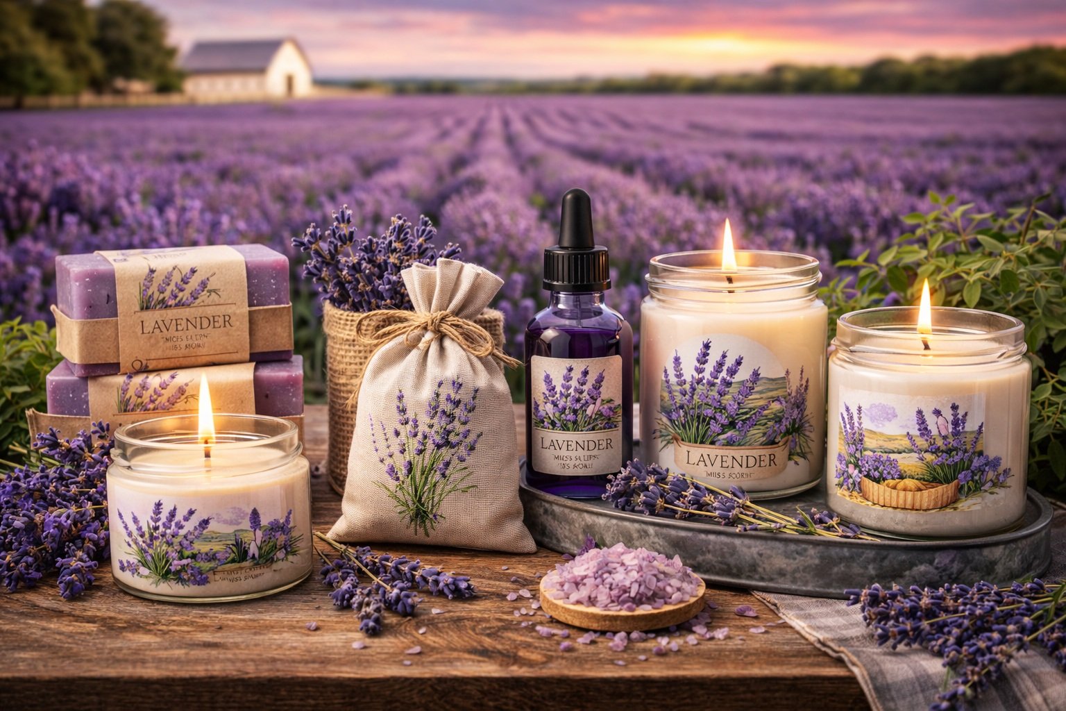 Missouri lavanta ürünleri